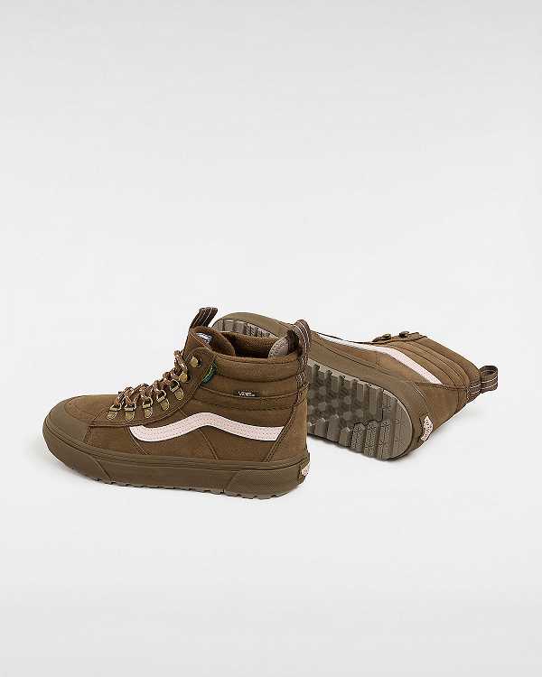 Brown Men Vans MTE Sk8-Hi Waterproof Shoes Canada | VN4516937