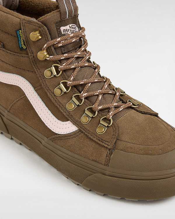 Brown Men Vans MTE Sk8-Hi Waterproof Shoes Canada | VN4516937