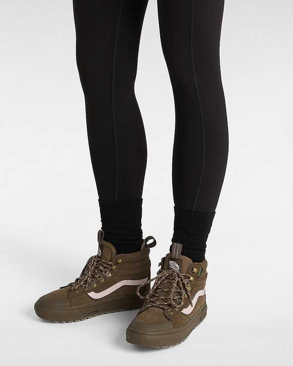 Brown Men Vans MTE Sk8-Hi Waterproof Shoes Canada | VN4516937