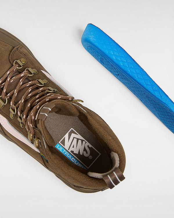 Brown Men Vans MTE Sk8-Hi Waterproof Shoes Canada | VN4516937