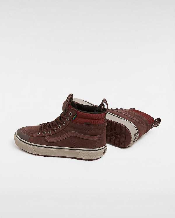 Brown Men Vans MTE Sk8-Hi Waterproof Shoes Canada | VN3180645