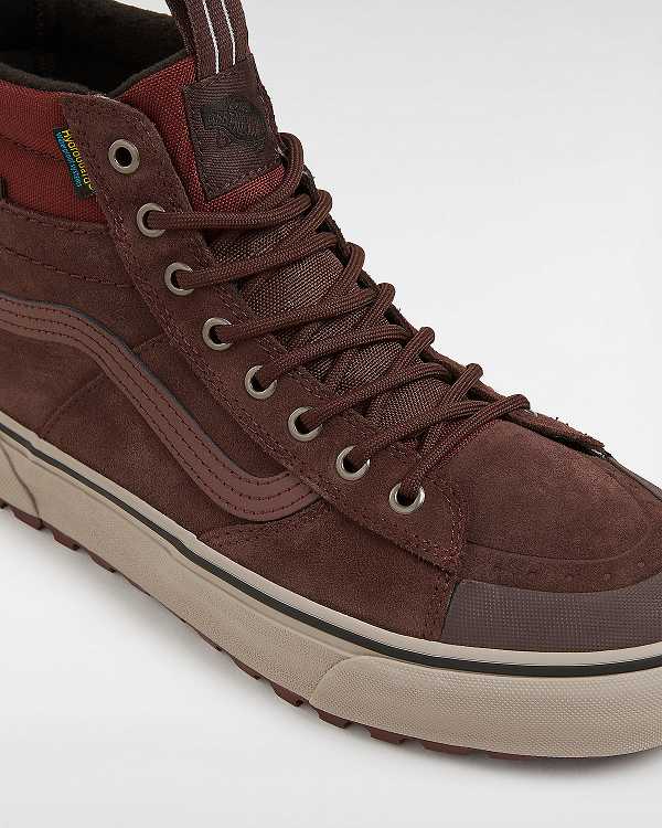 Brown Men Vans MTE Sk8-Hi Waterproof Shoes Canada | VN3180645