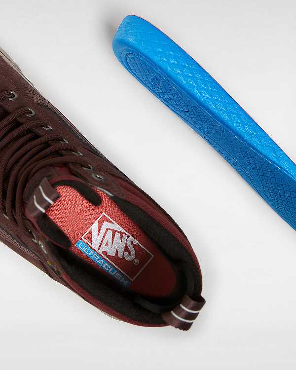 Brown Men Vans MTE Sk8-Hi Waterproof Shoes Canada | VN3180645