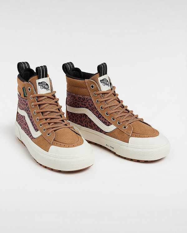 Brown Men Vans MTE Sk8-Hi Waterproof Shoes Canada | VN0743915