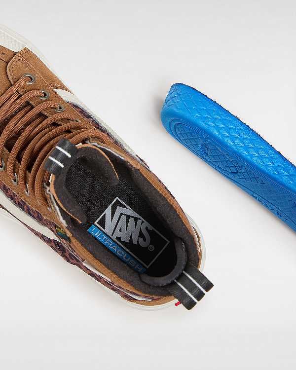 Brown Men Vans MTE Sk8-Hi Waterproof Shoes Canada | VN0743915