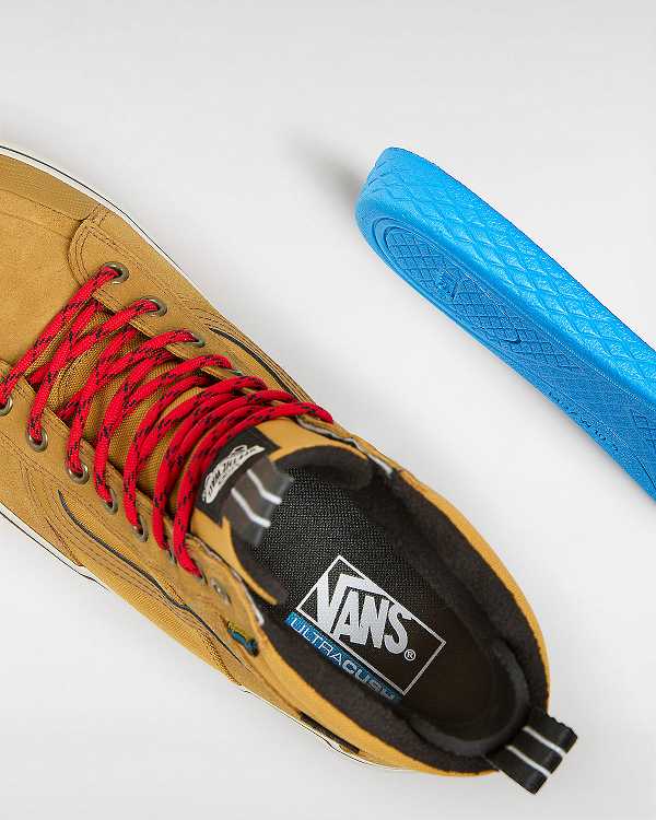 Brown Men Vans MTE Sk8-Hi Waterproof Shoes Canada | VN8107635