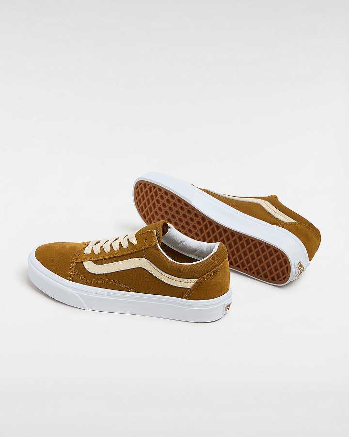 Brown Men Vans Old Skool Sneakers Canada | VN1208596