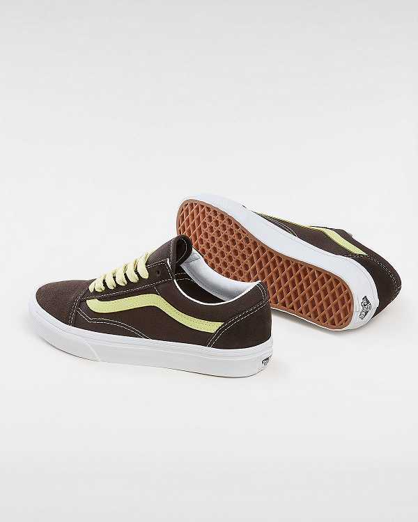 Brown Men Vans Old Skool Sneakers Canada | VN1307496