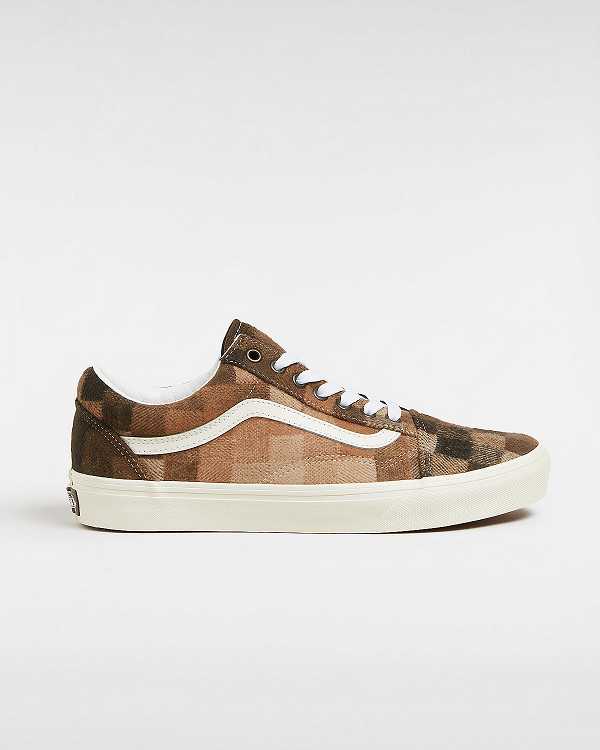 Brown Men Vans Old Skool Sneakers Canada | VN4578396