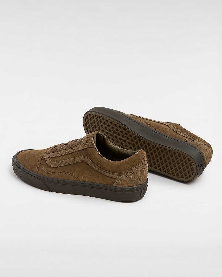 Brown Men Vans Old Skool Sneakers Canada | VN7352094