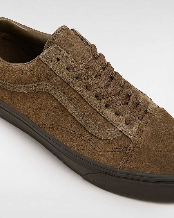 Brown Men Vans Old Skool Sneakers Canada | VN7352094
