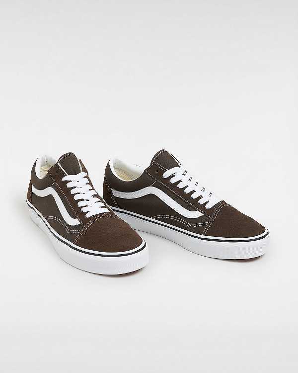 Brown Men Vans Old Skool Sneakers Canada | VN8530947