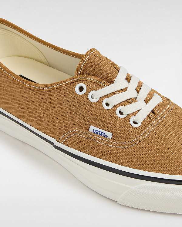 Brown Men Vans Premium Authentic 44 Duck Canvas Shoes Canada | VN6907845