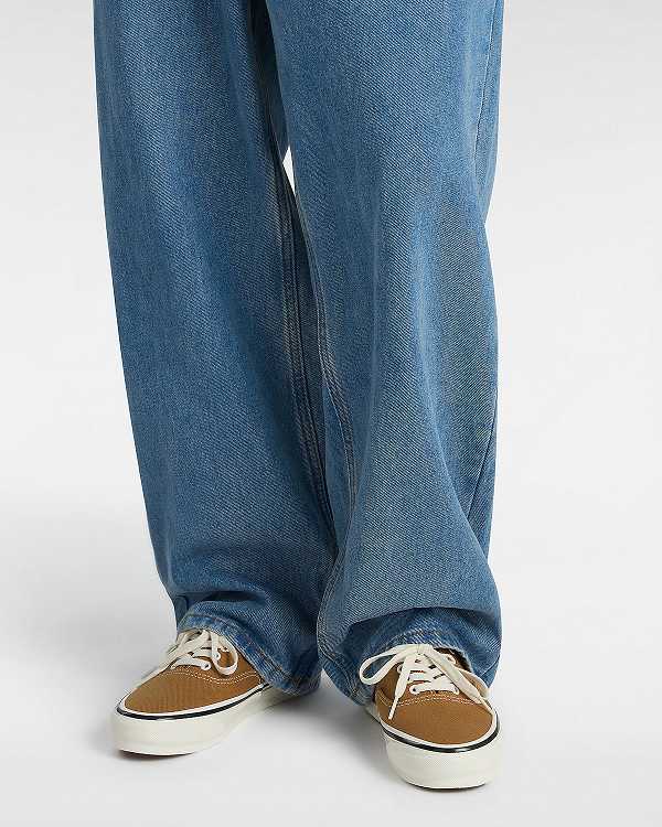 Brown Men Vans Premium Authentic 44 Duck Canvas Shoes Canada | VN6907845