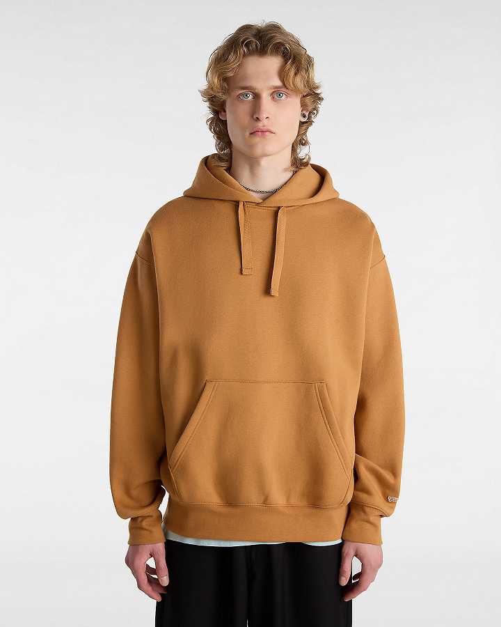 Brown Men Vans Premium Surplus Hoodie Canada | VN5486391