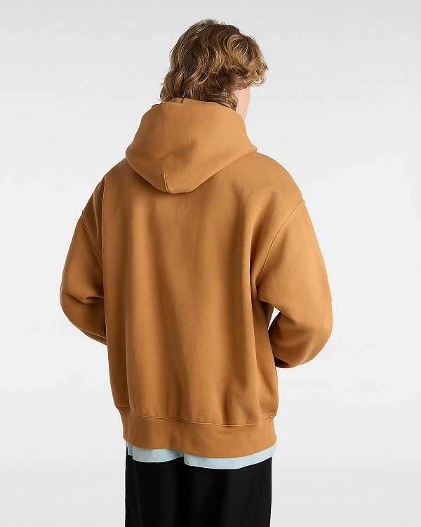 Brown Men Vans Premium Surplus Hoodie Canada | VN5486391
