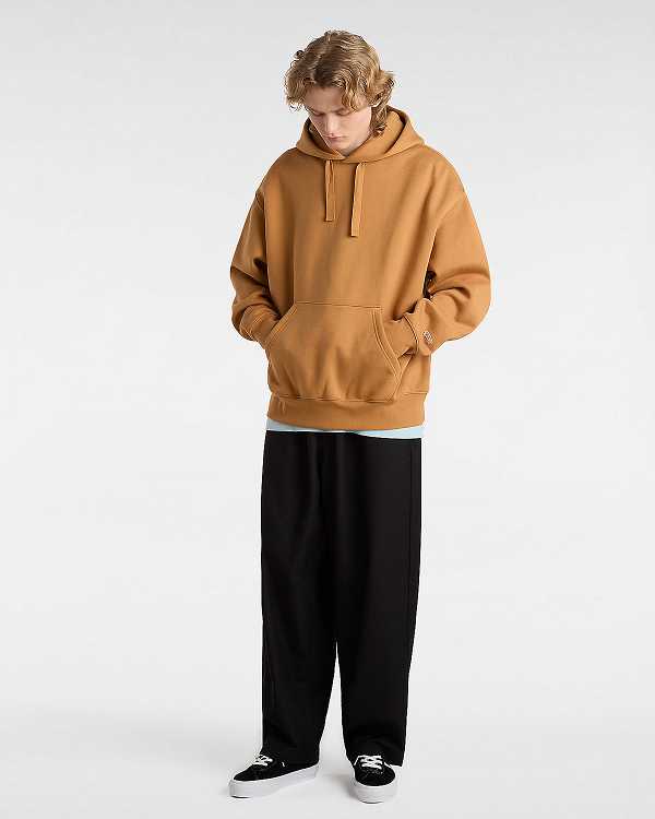 Brown Men Vans Premium Surplus Hoodie Canada | VN5486391