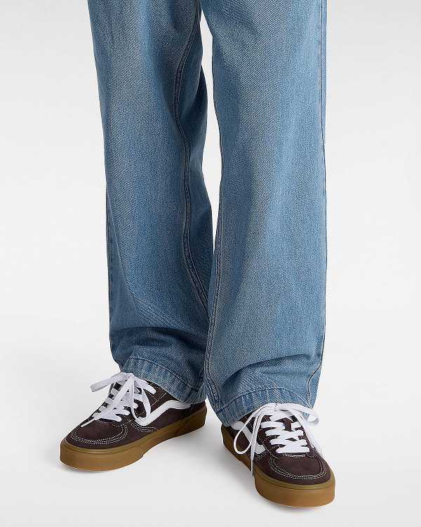 Brown Men Vans Rowley Classic Sneakers Canada | VN4215937