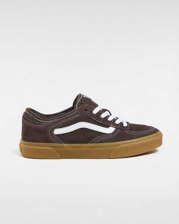 Brown Men Vans Rowley Classic Sneakers Canada | VN4215937
