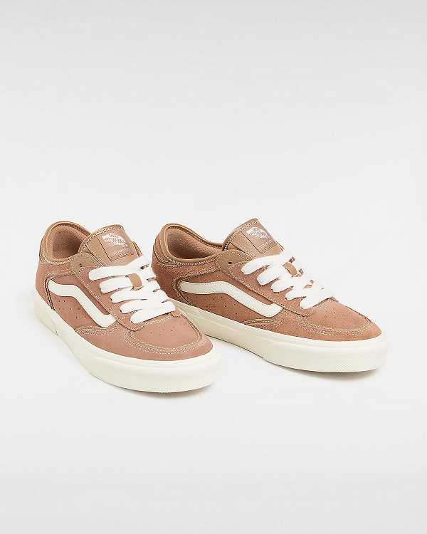 Brown Men Vans Rowley Classic Sneakers Canada | VN5047213