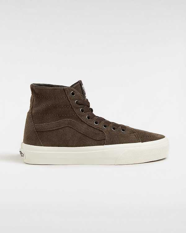 Brown Men Vans Sk8-Hi Tapered Sneakers Canada | VN6450873