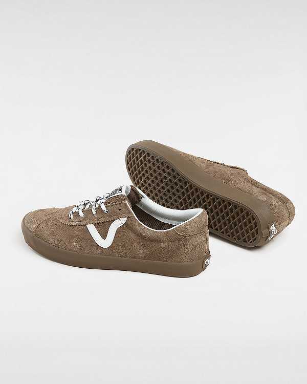 Brown Men Vans Sport Low Sneakers Canada | VN4089625