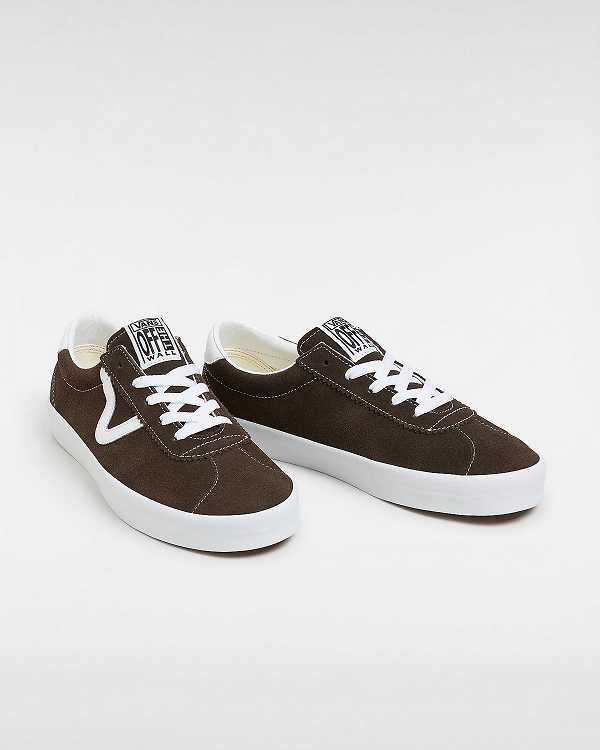 Brown Men Vans Sport Low Sneakers Canada | VN9763124