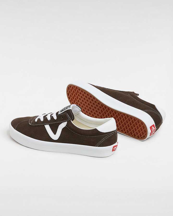 Brown Men Vans Sport Low Sneakers Canada | VN9763124