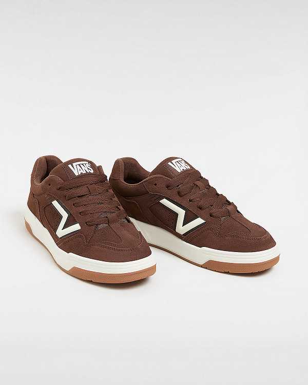 Brown Men Vans Upland Sneakers Canada | VN9051486