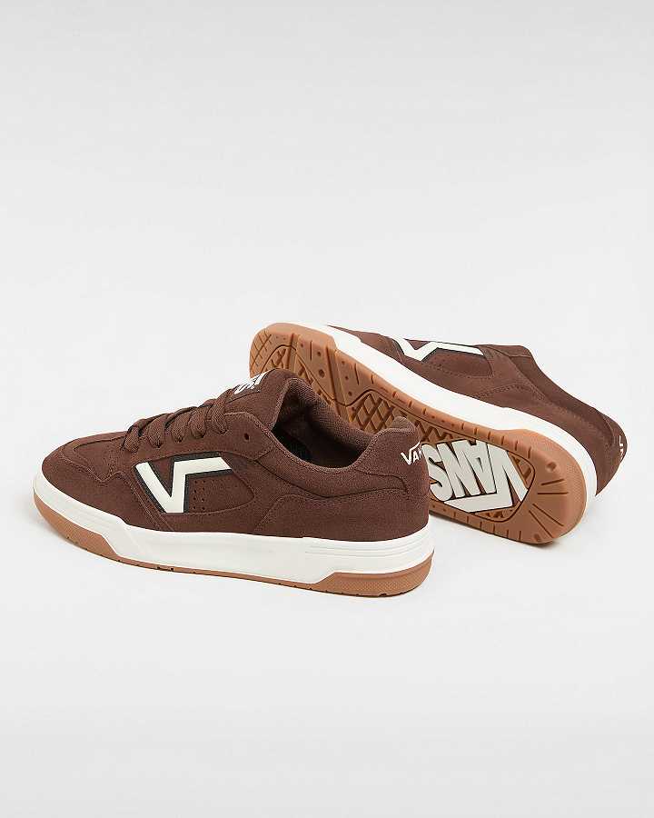 Brown Men Vans Upland Sneakers Canada | VN9051486