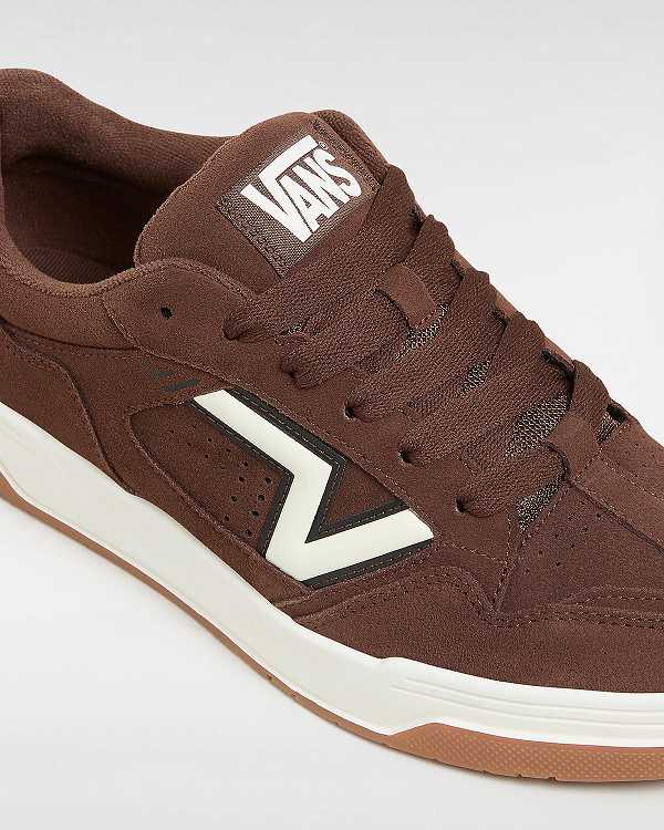 Brown Men Vans Upland Sneakers Canada | VN9051486