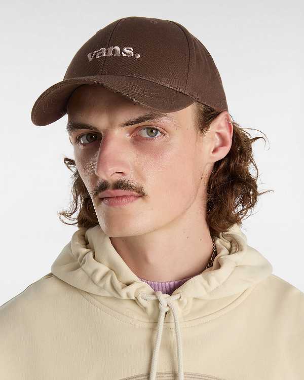 Brown Unisex Vans 66 Structured Jockey Hats Canada | VN9638702