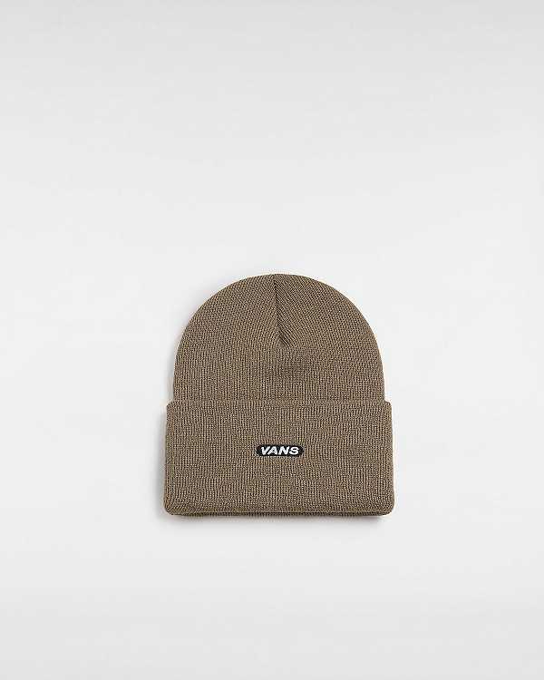 Brown Unisex Vans Bagley Tall Cuff Beanie Canada | VN0194237