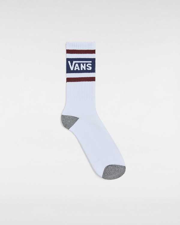 Brown Unisex Vans Drop V Crew ( 1 pair) Socks Canada | VN4732095