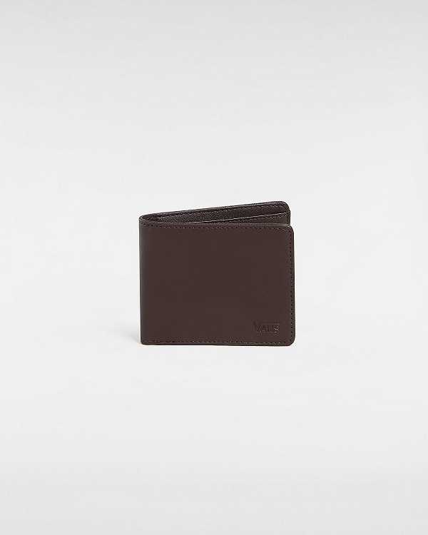 Brown Unisex Vans Drop V Wallet Canada | VN3240189