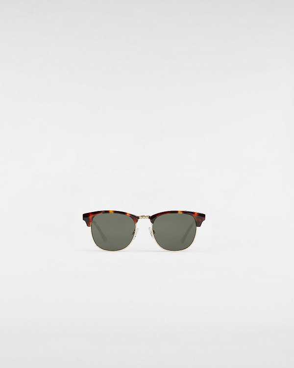 Brown Unisex Vans Dunville Sunglasses Canada | VN2405693