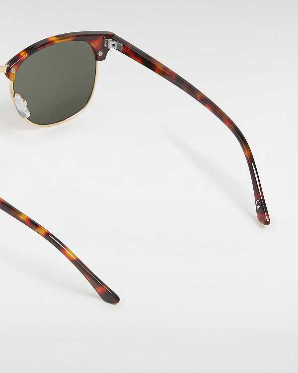 Brown Unisex Vans Dunville Sunglasses Canada | VN2405693