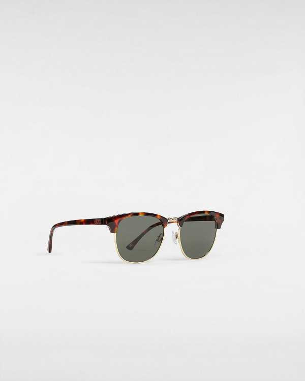 Brown Unisex Vans Dunville Sunglasses Canada | VN2405693