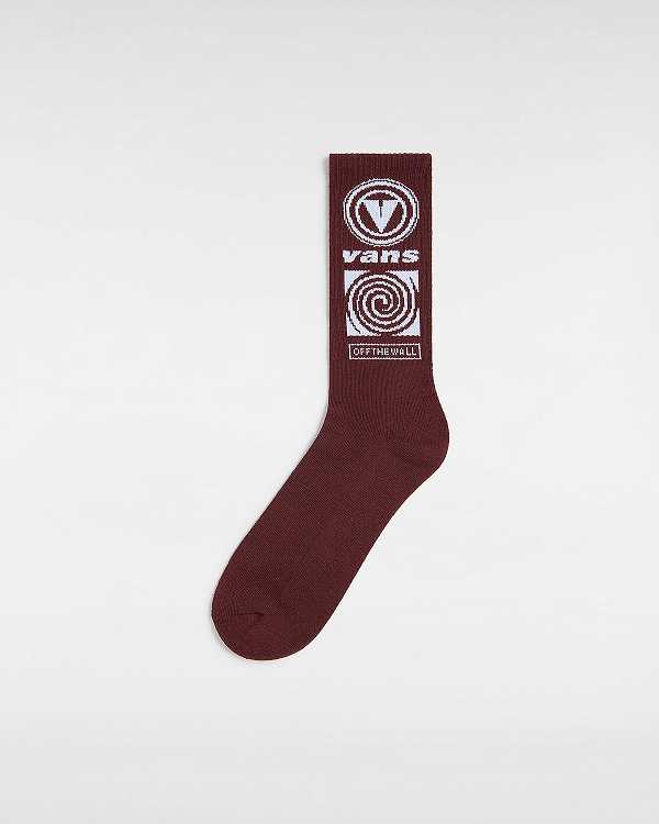 Brown Unisex Vans Faster Crew (1 pair) Socks Canada | VN6735824