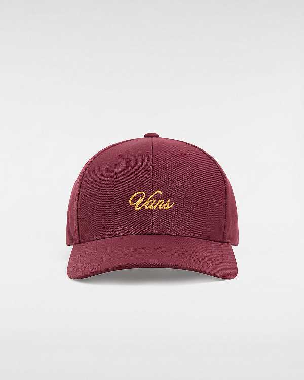 Brown Unisex Vans Fresh Script Structured Jockey Hats Canada | VN6250318