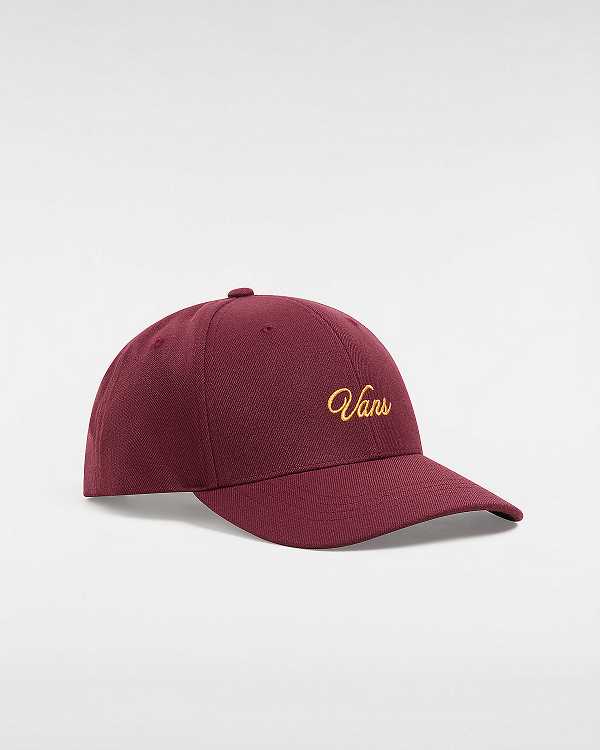 Brown Unisex Vans Fresh Script Structured Jockey Hats Canada | VN6250318