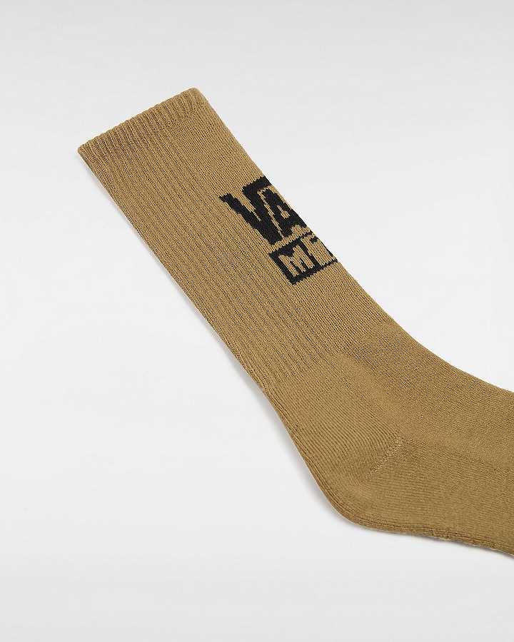 Brown Unisex Vans MTE Crestline Crew (1 Pair) Socks Canada | VN1234580