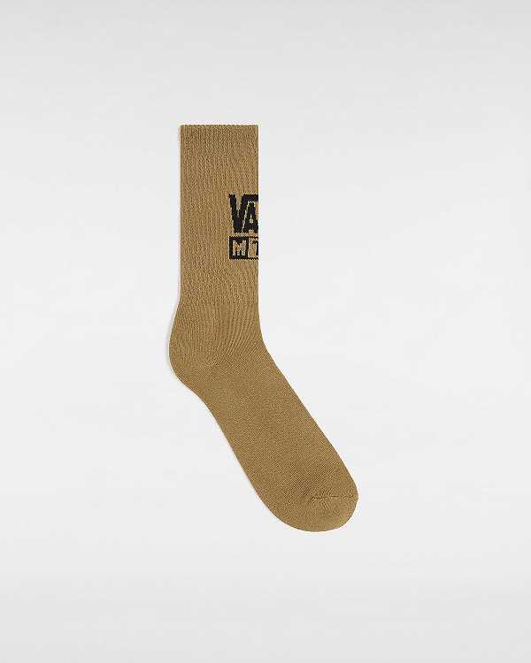 Brown Unisex Vans MTE Crestline Crew (1 Pair) Socks Canada | VN1234580