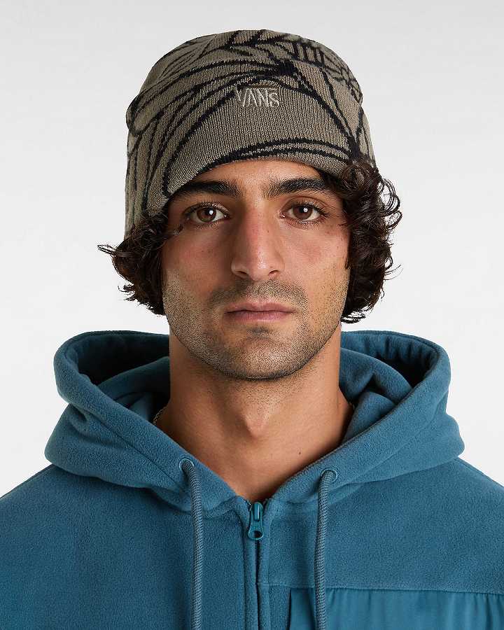 Brown Unisex Vans MTE Expedition Tall Cuff Beanie Canada | VN6984521