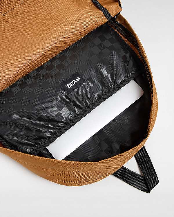 Brown Unisex Vans Old Skool Backpacks Canada | VN6908517