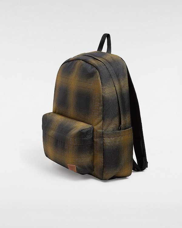 Brown Unisex Vans Old Skool Backpacks Canada | VN2537604