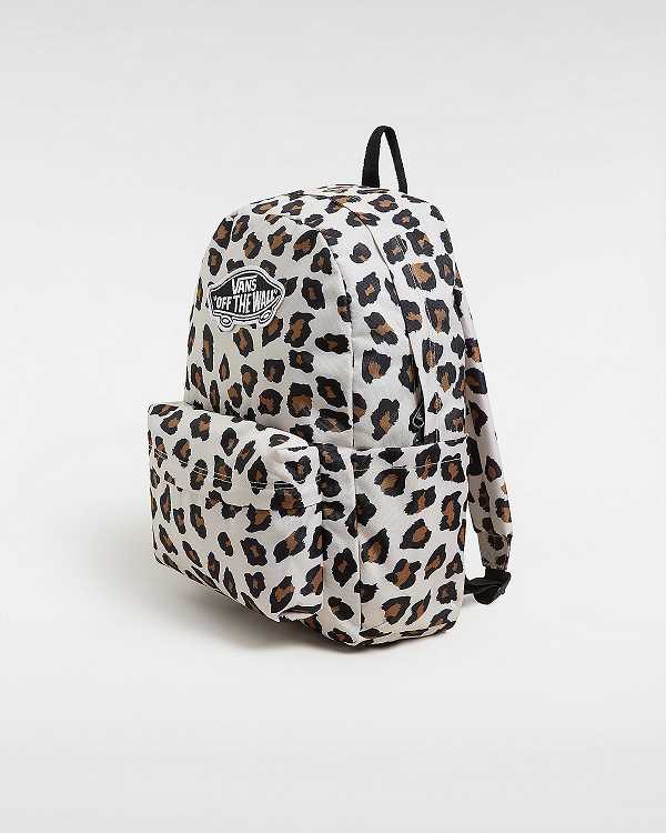 Brown Unisex Vans Old Skool Classic Backpacks Canada | VN5812794