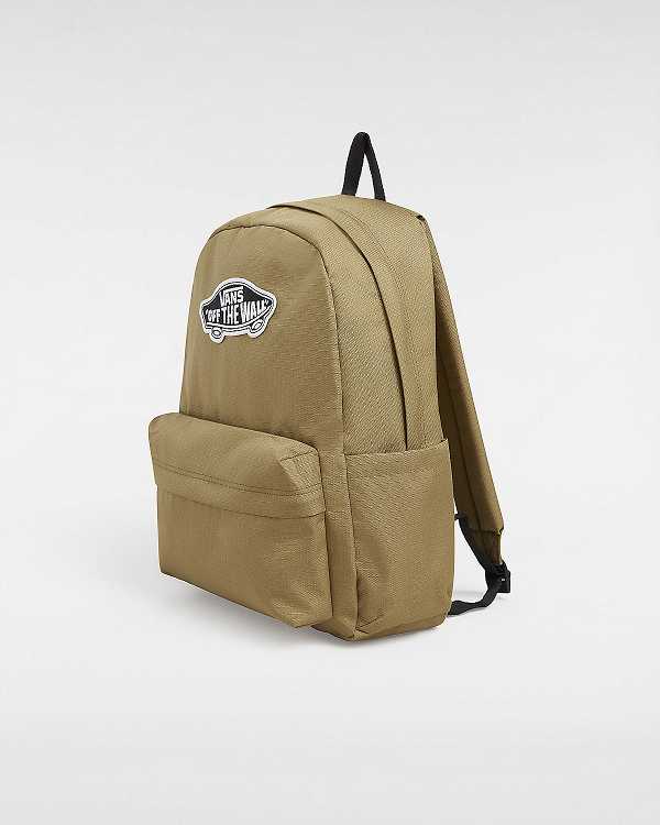 Brown Unisex Vans Old Skool Classic Backpacks Canada | VN5964371