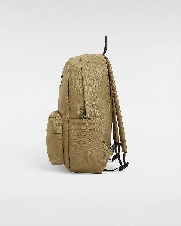 Brown Unisex Vans Old Skool Classic Backpacks Canada | VN5964371