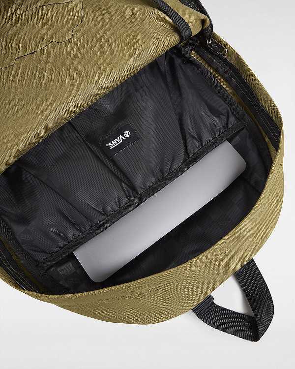 Brown Unisex Vans Old Skool Classic Backpacks Canada | VN5964371